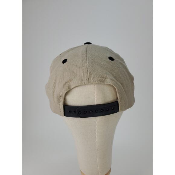 Binghamton Senators Hockey Stadium Giveaway Snapback Hat Cap Tan Blue Logo - Picture 4 of 9